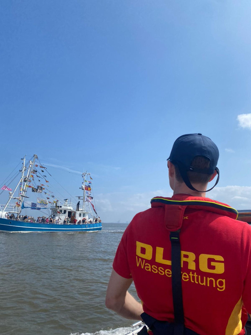 Begleitung der Krabbenkutter auf der Nordsee